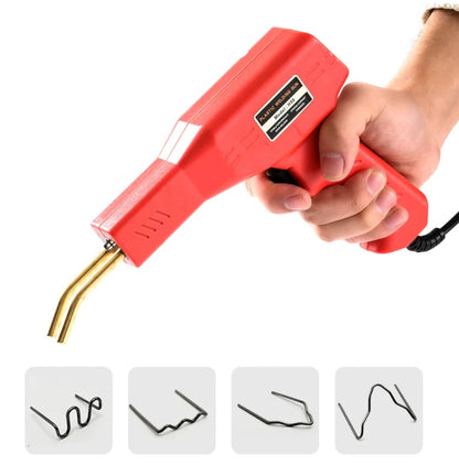 Trusa lipit plastic ideal STORE, Pistol lipit, 200 x Cleme Voltaj, Cleste, ideal pentru sudare plastic, rezistent la caldura si apa