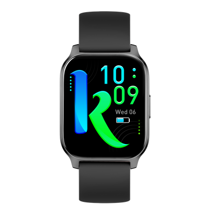 Ceas Smartwatch idealSTORE PopUP, Apel Telefonic, Hands Free, 100 Moduri Sportive, Ecran 2,02', Sunet HD, Comenzi Vocale-Siri, Redare muzica, Monitorizarea Sanatatii, Oxigenul din Sange, Mesaje si Notificari, Silicon Black