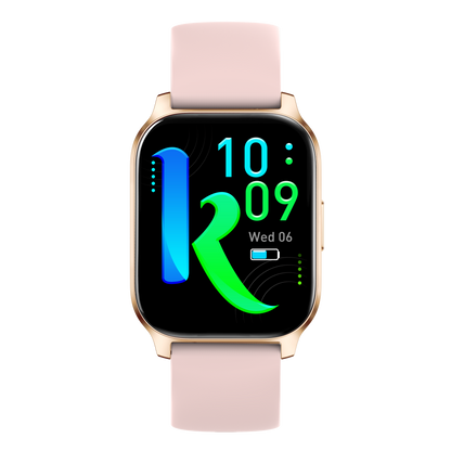 Ceas Smartwatch idealSTORE PopUP, Apel Telefonic, Hands Free, 100 Moduri Sportive, Ecran 2,02', Sunet HD, Comenzi Vocale-Siri, Redare muzica, Monitorizarea Sanatatii, Oxigenul din Sange, Mesaje si Notificari, Silicon Gold