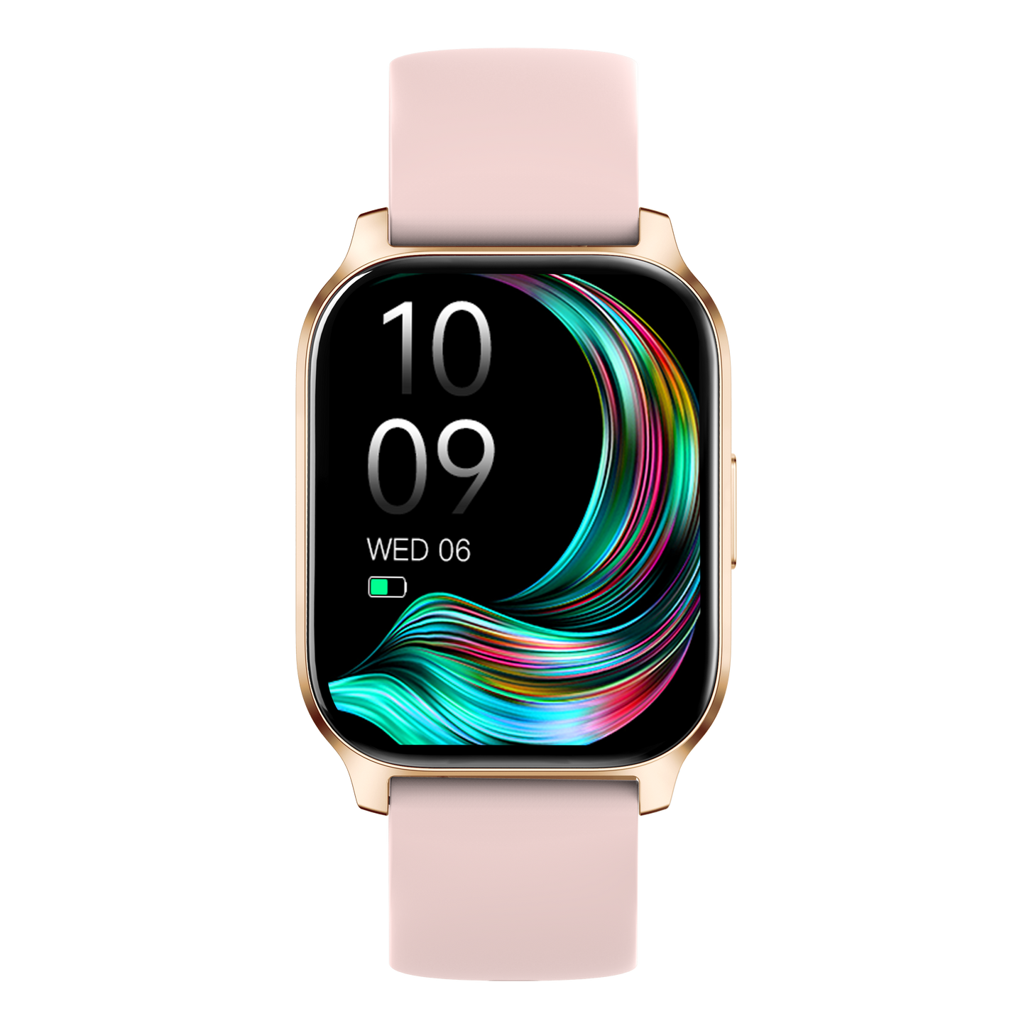 Ceas Smartwatch idealSTORE PopUP, Apel Telefonic, Hands Free, 100 Moduri Sportive, Ecran 2,02', Sunet HD, Comenzi Vocale-Siri, Redare muzica, Monitorizarea Sanatatii, Oxigenul din Sange, Mesaje si Notificari, Silicon Gold