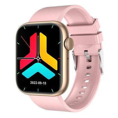 Smartwatch idealStore PowerStyle, Apel prin Bluetooth, Difuzor si Microfon integrat, Asistent Vocal, Monitorizare Stare Sanatate, Pulsoximetru, Termometru, 100 de Moduri Sport, Norificari Aplicatii, Culoare Gold