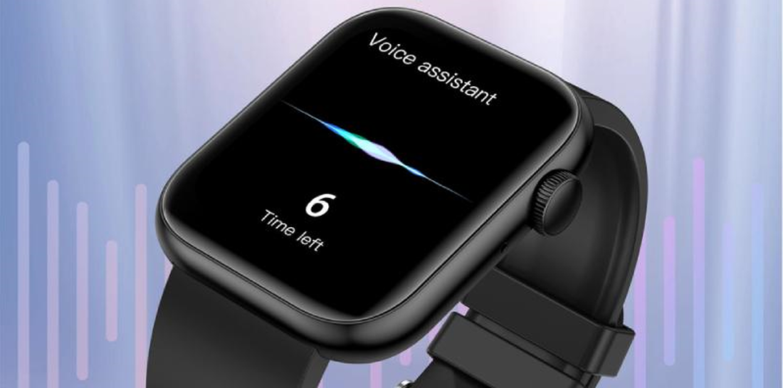 Smartwatch idealStore PowerStyle, Apel prin Bluetooth, Difuzor si Microfon integrat, Asistent Vocal, Monitorizare Stare Sanatate, Pulsoximetru, Termometru, 100 de Moduri Sport, Norificari Aplicatii, Culoare Negru