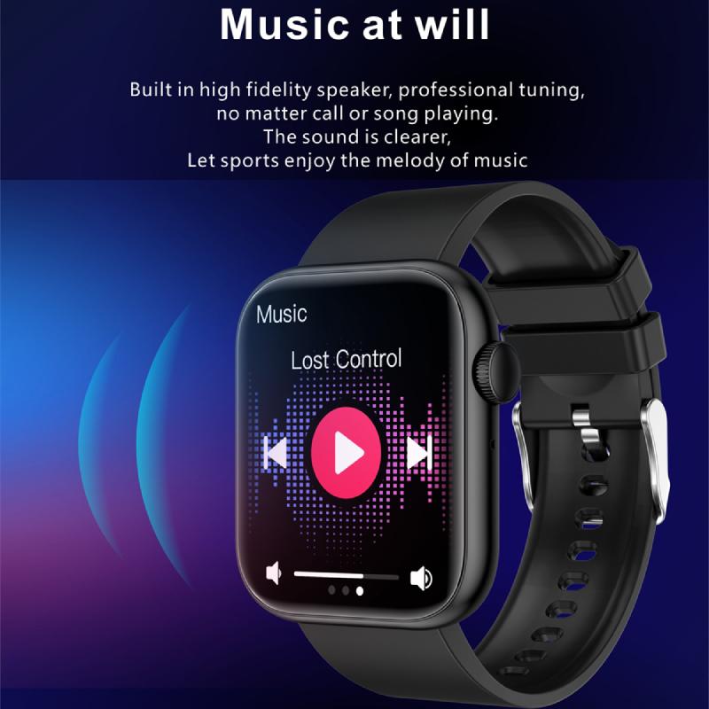 Smartwatch idealStore PowerStyle, Apel prin Bluetooth, Difuzor si Microfon integrat, Asistent Vocal, Monitorizare Stare Sanatate, Pulsoximetru, Termometru, 100 de Moduri Sport, Norificari Aplicatii, Culoare Negru