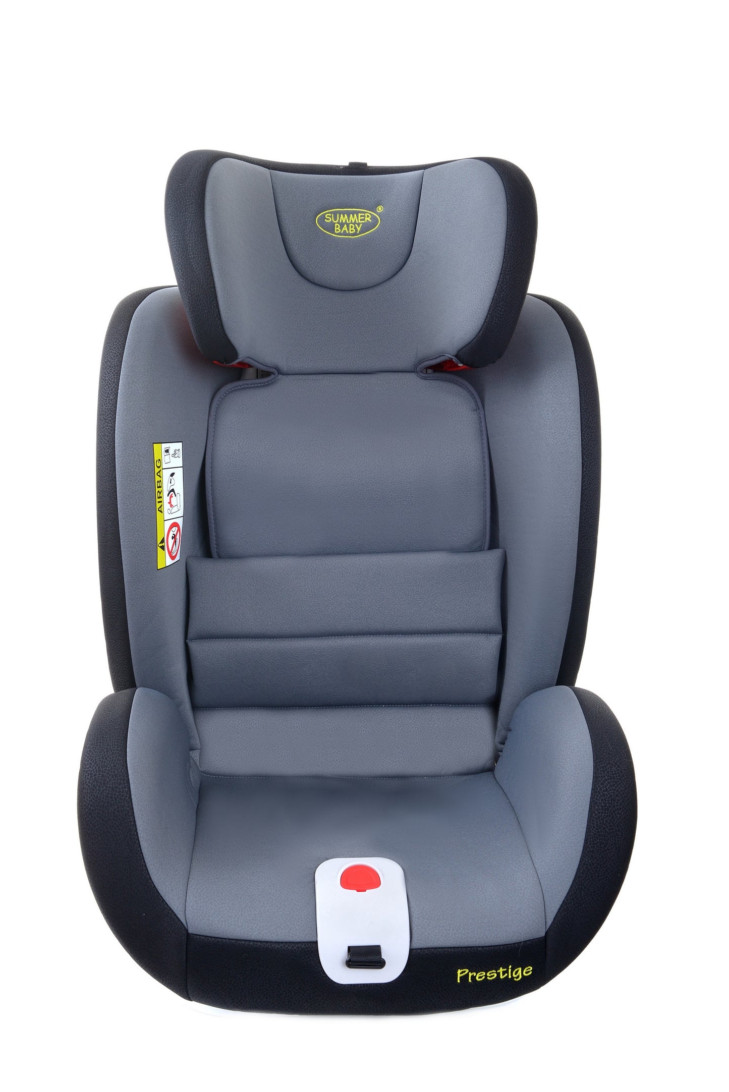 Scaun auto Profesional dedicat pentru copil, BABY JOLIE PRESTIGE IDL Collection , Pentru 3 grupe de greutate intre 0-36 Kg, Tehnologie ISOFIX si Centura TOP TETHER, Rotire 360 grade cu Reglarea pozitiei de somn si a inaltimii tetierei, Negru-Gri