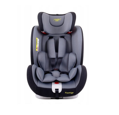 Scaun auto Profesional dedicat pentru copil, BABY JOLIE PRESTIGE IDL Collection , Pentru 3 grupe de greutate intre 0-36 Kg, Tehnologie ISOFIX si Centura TOP TETHER, Rotire 360 grade cu Reglarea pozitiei de somn si a inaltimii tetierei, Negru-Gri