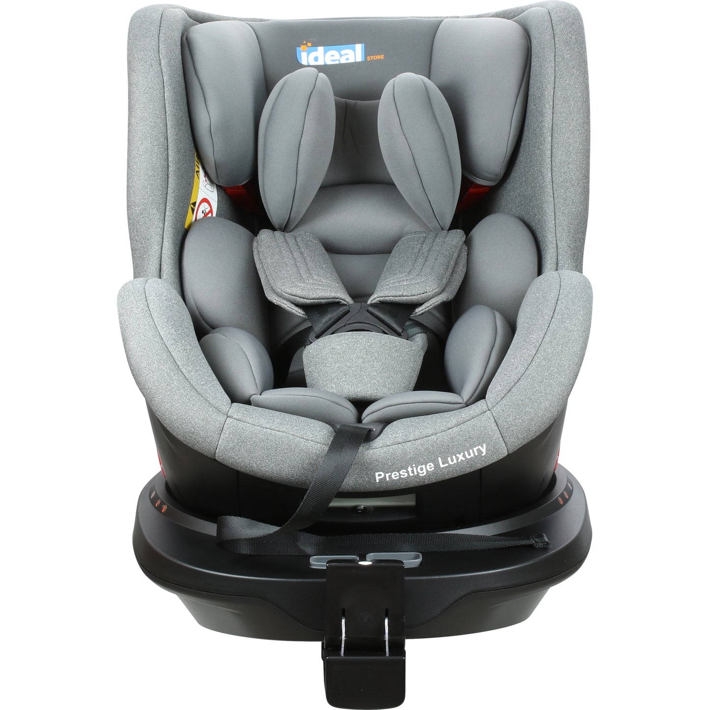 Scaun auto Profesional dedicat pentru copil, BABY JOLIE PRESTIGE LUXURY IDL Collection ,picior telescopic stabil, Pentru 3 grupe de greutate intre 0-36 Kg, Tehnologie ISOFIX , Rotire 360 grade cu Reglarea pozitiei de somn, Gri