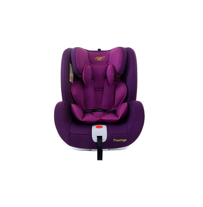 Scaun auto Profesional dedicat pentru copil, BABY JOLIE PRESTIGE IDL Collection , Pentru 3 grupe de greutate intre 0-36 Kg, Tehnologie ISOFIX si Centura TOP TETHER, Rotire 360 grade cu Reglarea pozitiei de somn si a inaltimii tetierei, Violet