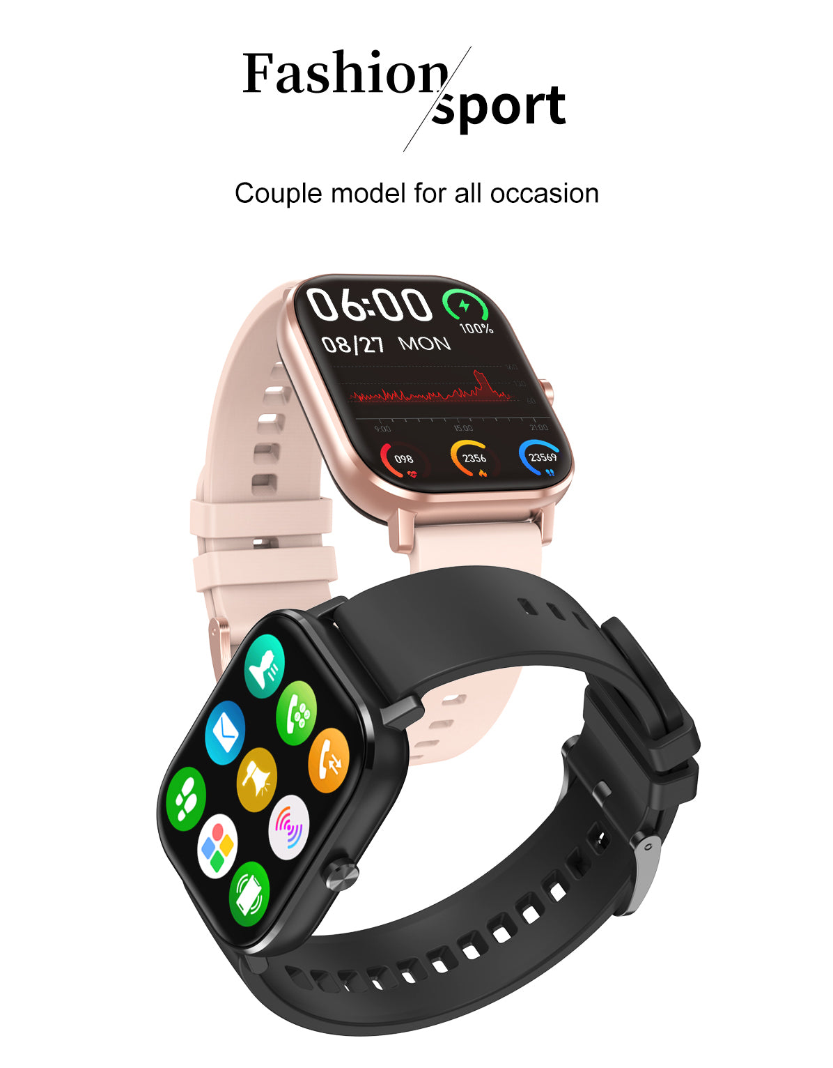 Ceas Smartwatch Prince Collection IdealStore, Ecran Tactil 1.96 inch, Preluare Apeluri si Mesaje Bluetooth, Monitorizare Ritm Cardiac si Somn, Multi-Sport, Difuzor si Microfon incorporat, IP67, Alarma, Android-IOS, Long Battery, Black Edition