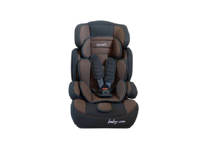 Scaun auto PROFESIONAL pentru copil , Prince Junior Brown , Model 2018 , Pentru 3 grupe de greutate intre 9-36 kg, , Culoare Negru-Maro, ce asigura maximul de siguranta si confort pentru copilul dumneavoastra, ideal pentru calatorii