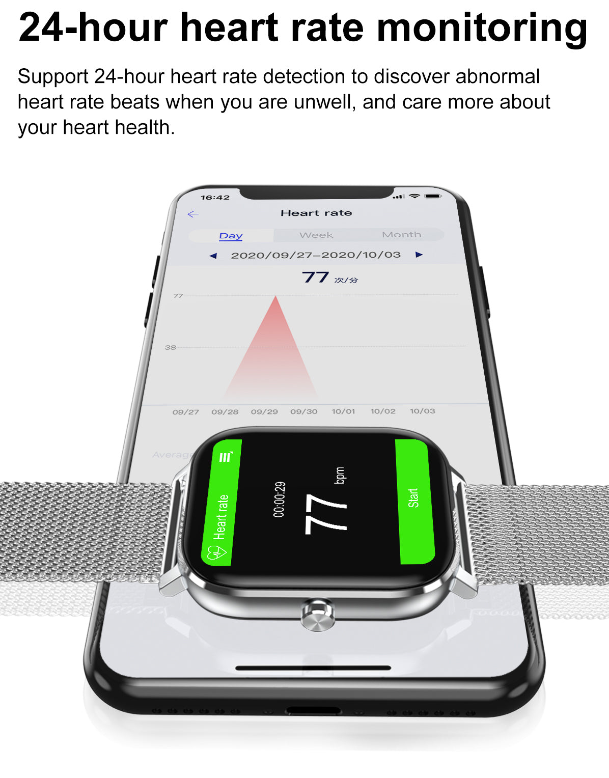 Ceas Smartwatch Prince Collection IdealStore, Ecran Tactil 1.96 inch, Preluare Apeluri si Mesaje Bluetooth, Monitorizare Ritm Cardiac si Somn, Multi-Sport, Difuzor si Microfon incorporat, IP67, Alarma, Android-IOS, Long Battery, Silver Edition