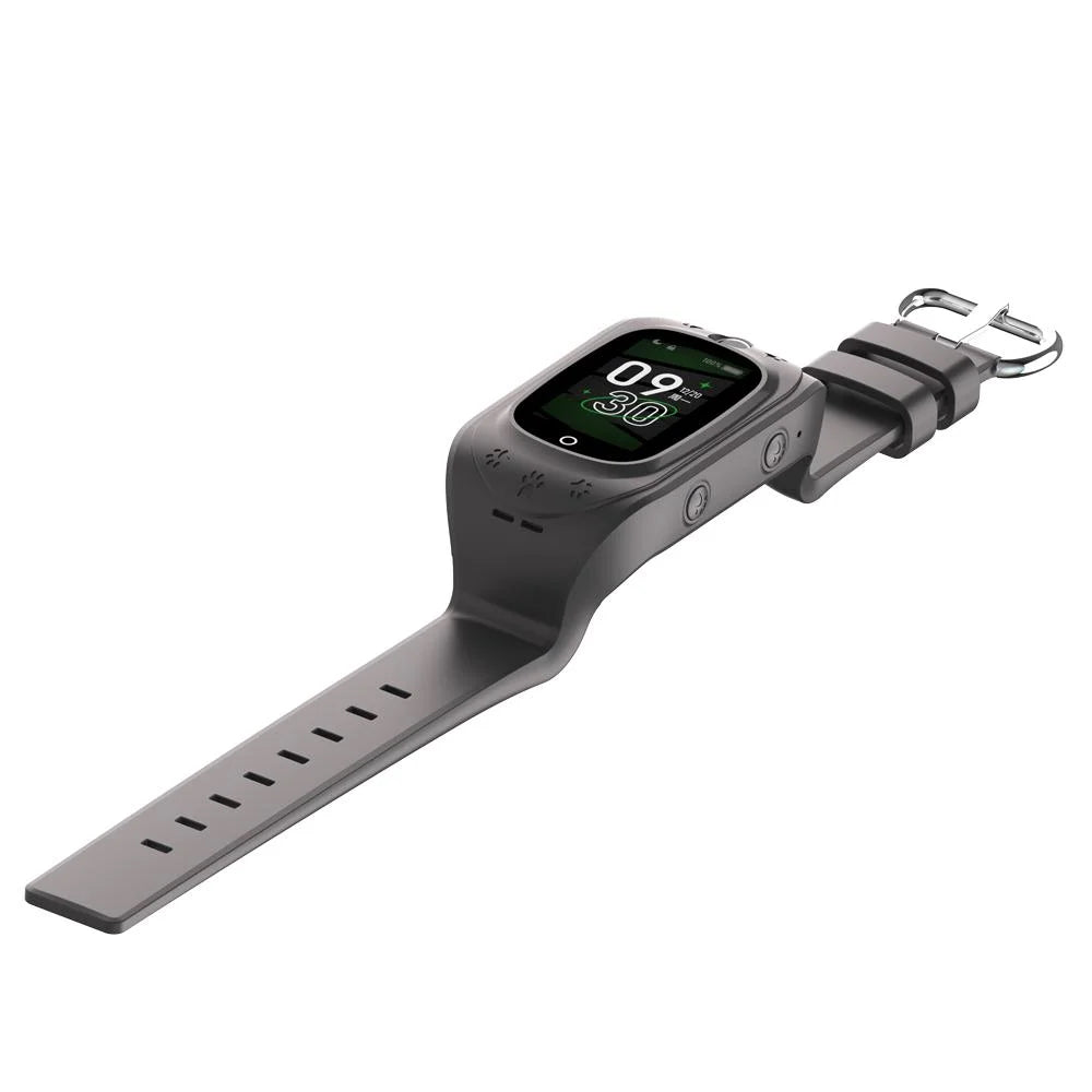 Ceas SmartWatch Pentru Copii ProKids idealStore, Ecran Tactil Color 1.14 inch, Functie Telefon, Apel Video, Interactiune Vocala Inteligenta, Monitorizare GPS in Timp Real, Buton SOS, Istoric Traseu, Alarma Perimetru de Securitate, Wifi/Bluetooth, Negru