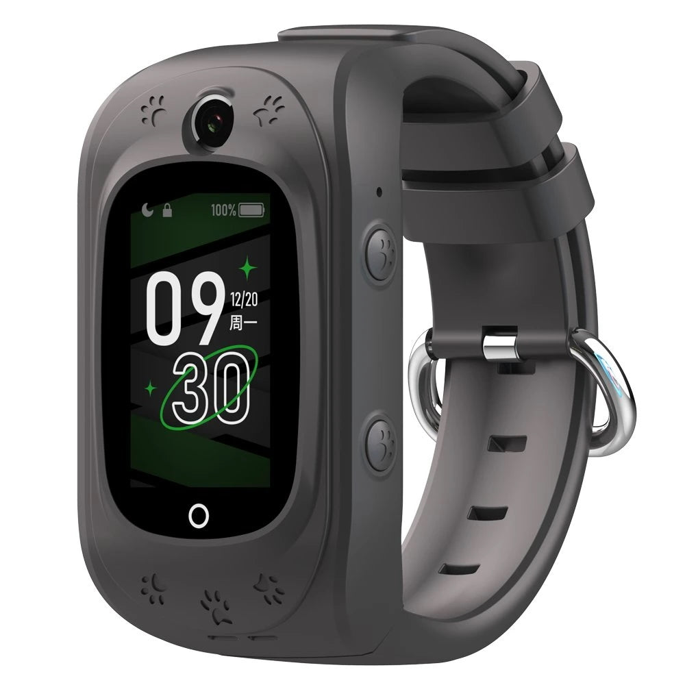 Ceas SmartWatch Pentru Copii ProKids idealStore, Ecran Tactil Color 1.14 inch, Functie Telefon, Apel Video, Interactiune Vocala Inteligenta, Monitorizare GPS in Timp Real, Buton SOS, Istoric Traseu, Alarma Perimetru de Securitate, Wifi/Bluetooth, Negru