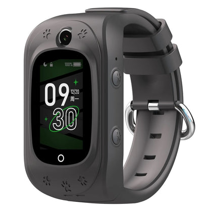 Ceas SmartWatch Pentru Copii ProKids idealStore, Ecran Tactil Color 1.14 inch, Functie Telefon, Apel Video, Interactiune Vocala Inteligenta, Monitorizare GPS in Timp Real, Buton SOS, Istoric Traseu, Alarma Perimetru de Securitate, Wifi/Bluetooth, Negru