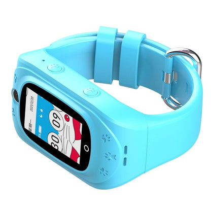 Ceas SmartWatch Pentru Copii ProKids idealStore, Ecran Tactil Color 1.14 inch, Functie Telefon, Apel Video, Interactiune Vocala Inteligenta, Monitorizare GPS in Timp Real, Buton SOS, Istoric Traseu, Alarma Perimetru de Securitate, Wifi/Bluetooth, Albastru