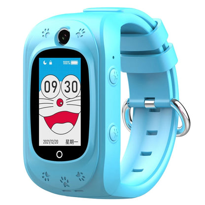 Ceas SmartWatch Pentru Copii ProKids idealStore, Ecran Tactil Color 1.14 inch, Functie Telefon, Apel Video, Interactiune Vocala Inteligenta, Monitorizare GPS in Timp Real, Buton SOS, Istoric Traseu, Alarma Perimetru de Securitate, Wifi/Bluetooth, Albastru