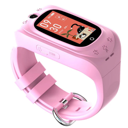 Ceas SmartWatch Pentru Copii ProKids idealStore, Ecran Tactil Color 1.14 inch, Functie Telefon, Apel Video, Interactiune Vocala Inteligenta, Monitorizare GPS in Timp Real, Buton SOS, Istoric Traseu, Alarma Perimetru de Securitate, Wifi/Bluetooth, Roz