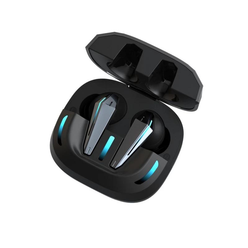 Casti Wireless ProSound IdealStore Fara Fir, Bluetooth 5.1, Autonomie 60h, Control prin Atingere, Afisare digitala Dual LED, Asociere Automata, Microfon incorporat, Baterie 470 mAh, Black Edition Headphone