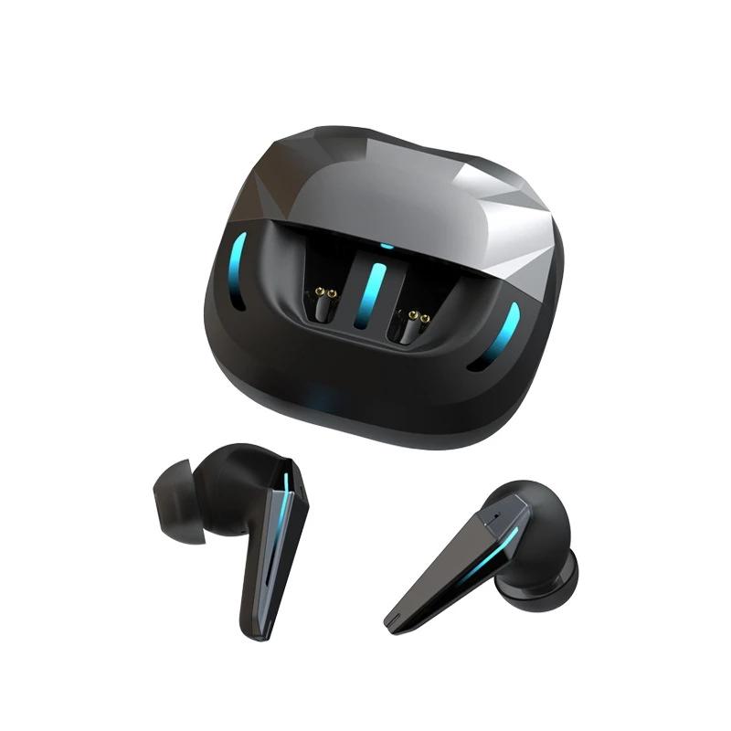 Casti Wireless ProSound IdealStore Fara Fir, Bluetooth 5.1, Autonomie 60h, Control prin Atingere, Afisare digitala Dual LED, Asociere Automata, Microfon incorporat, Baterie 470 mAh, Black Edition Headphone