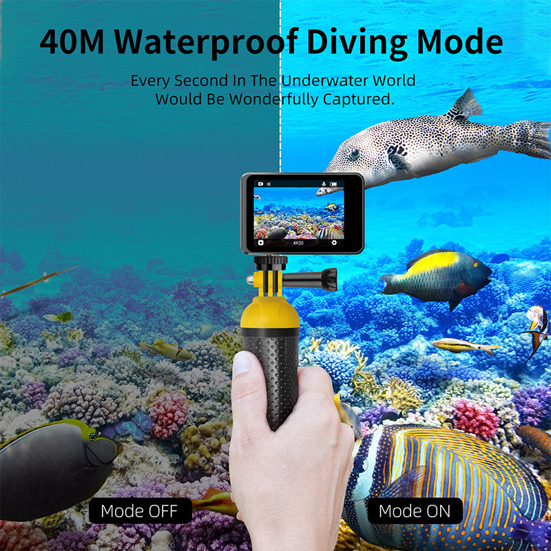Camera de Actiune idealSTORE SmartGO-Cam 4K Ultra HD, Foto 16 MP, Video 4K/30fps, Waterproof 30 m, Telecomanda, Functie de Inregistrare, Autonomie 90 minute, Unghi Larg 170, Wifi, Ecran Tactil
