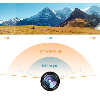 Camera de Actiune Multifunctionala SmartGO-Cam idealSTORE, Ecran Dublu Color tactil IPS, 4K Ultra HD 60 FPS/120FPS, HDMI, Waterproof, Android / iOS, Photo Burst, Looping, Unghi de 170, Anti-Shake, Senzor de imagine, Difuzor, Control Wifi sau Telecomanda