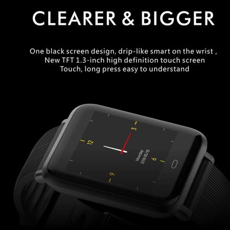 Ceas Smartwatch si Bratara Fitness Qatar 9 Duo, Cu Monitorizare Puls, Pasi, Calorii, Notificare Mesaje, IP67 Waterproof, Culoare Negru, Alaturi de Bratara de Rezerva CADOU