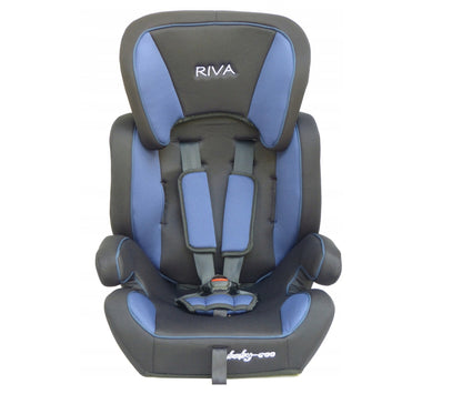 Scaun auto PROFESIONAL pentru copil , Riva Junior Dark Blue , Model 2018 , Pentru 3 grupe de greutate intre 9-36 kg, , Culoare Negru-Albastru Inchis, ce asigura maximul de siguranta si confort pentru copilul dumneavoastra, ideal pentru calatorii