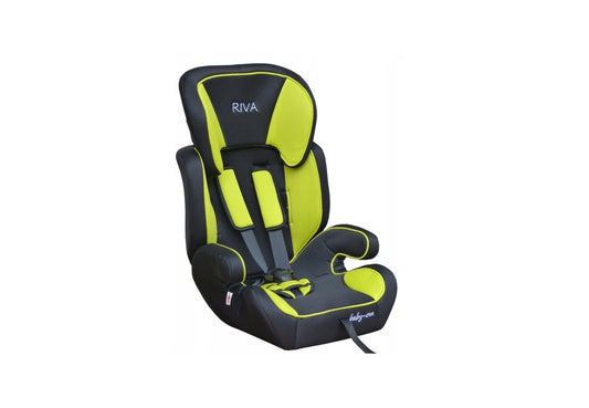 Scaun auto PROFESIONAL pentru copil , Riva Junior Green, Model 2018 , Pentru 3 grupe de greutate intre 9-36 kg, , Culoare Negru-Verde, ce asigura maximul de siguranta si confort pentru copilul dumneavoastra, ideal pentru calatorii