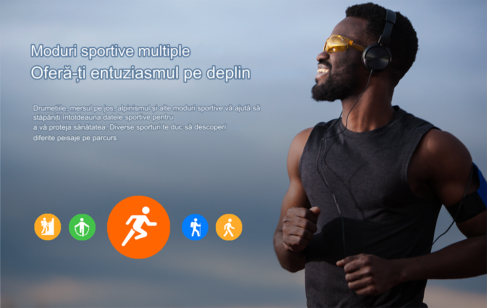 Smartwatch idealSTORE RoundSIMS3, Ecran AMOLED 1.43 inch, Android 8.1, GPS, GLONASS, Busola, Apel 4G, Difuzor si Microfon HD, Acumulator 1000 mAh, Nano SIM, Ritm Cardiac, SpO2, Incarcare Magnetica, Procesor quad-core Cortex, Bratara Neagra din Silicon