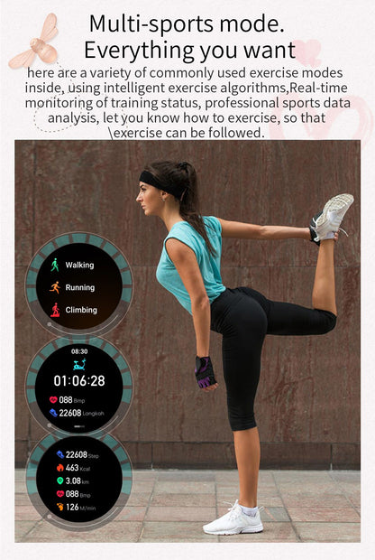 Smartwatch Rubin GOLD IdealStore Full HD, Ecran de 1.09Inch cu rezolutie 240x240, Monitorizare tensiune arteriala si frecventa cardiaca, Rezistent la apaIP68, Preluare apeluri Bluetooth, Mod multi-sport, Sistem de operare Android sau IOS