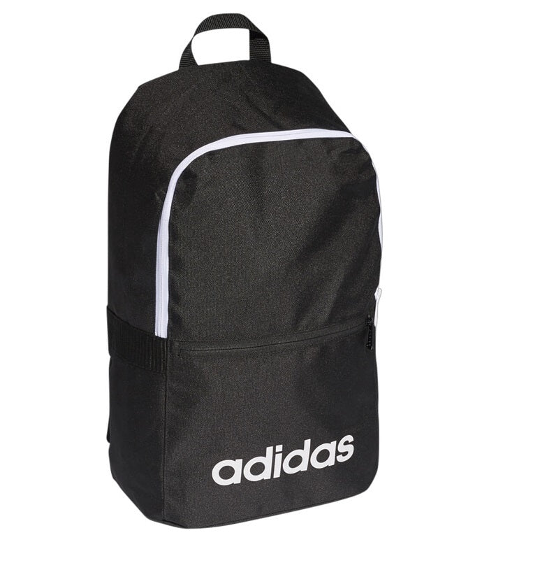 Rucsac Sport Adidas, Multifunctional, Dimensiune 16 x 28 x 46 cm, Compozitie poliester, Bretele captusite pentru un plus de confort, Culoare Negru
