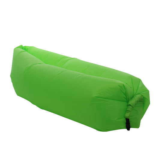 Saltea gonflabila tip bean bag, pentru camping, 1 persoana, 260 x 70 cm
