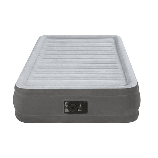 Saltea gonflabial Easy Dream, material anti-alunecare, Dimensiune 99 x 191 x 31 cm, Pentru 1 persoana, Pompa Electrica si Geanta depozitare Cadou