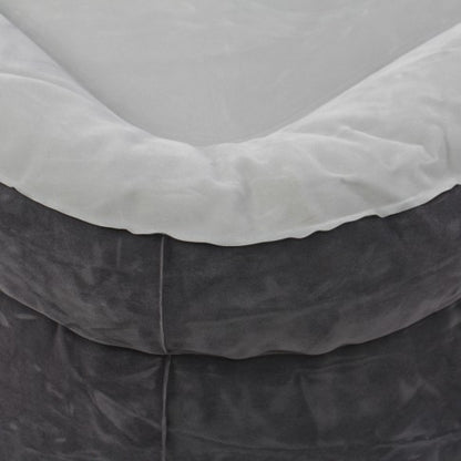 Saltea gonflabila pentru camping IDL FiberTech cu pompa electrica, pentru 2 persoane, 203x152x46, fabricata din material rezistent si poliester