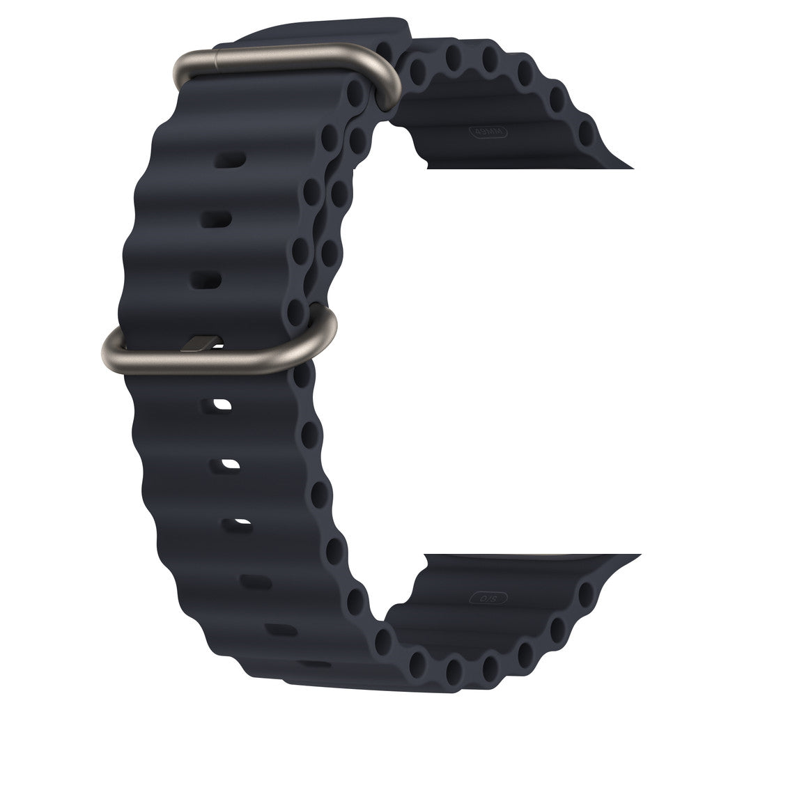 Bratara XStrap compatibila Smartwatch Ultra Watch IdealStore, Silicon rezistent, Fara cusaturi, Dimensiune 49 mm, Black Edition