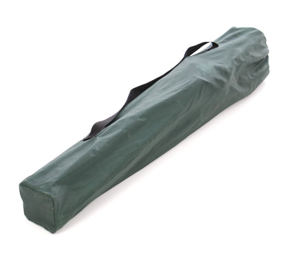 Scaun camping pliant IDL SummerTime Green Hornet, cu structura metalica, Culoare verde, Suport Pahar cu plasa, Dimensiuni 52 x 52 x 80 cm