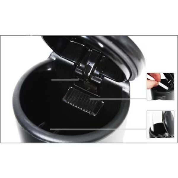 Scrumiera eleganta universala cu iluminare led auto