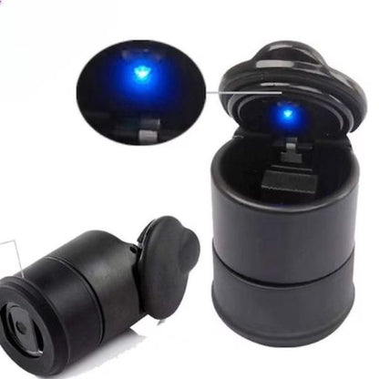 Scrumiera eleganta universala cu iluminare led auto