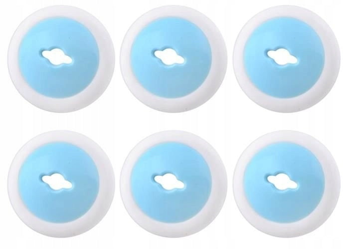 Set 6 Protectii Siguranta pentru Priza idealStore SafetySocKET, cu Cheita, Montare Usoara, Protejare impotriva Socurilor Electrice