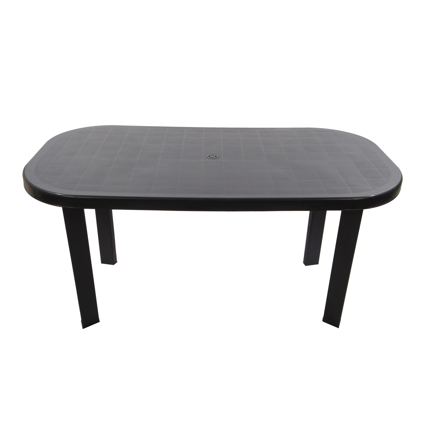 Set masa Gradina IdealStore Bali cu 6 SCAUNE, 140x70x70cm, Realizat din plastic de inalta calitate, Rezistent la UMIDITATE, Permite adaptari creative si inovatoare, Antracit Perlat