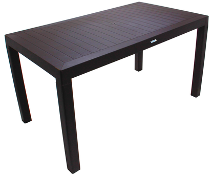 Set Masa Terasa sau Gradina cu 6 Scaune idealStore Premium Table 140x80x75 cm, Calitate Premium, Rezistent la Apa, Soare, Inghet, Umezeala, Utilizare Multipla