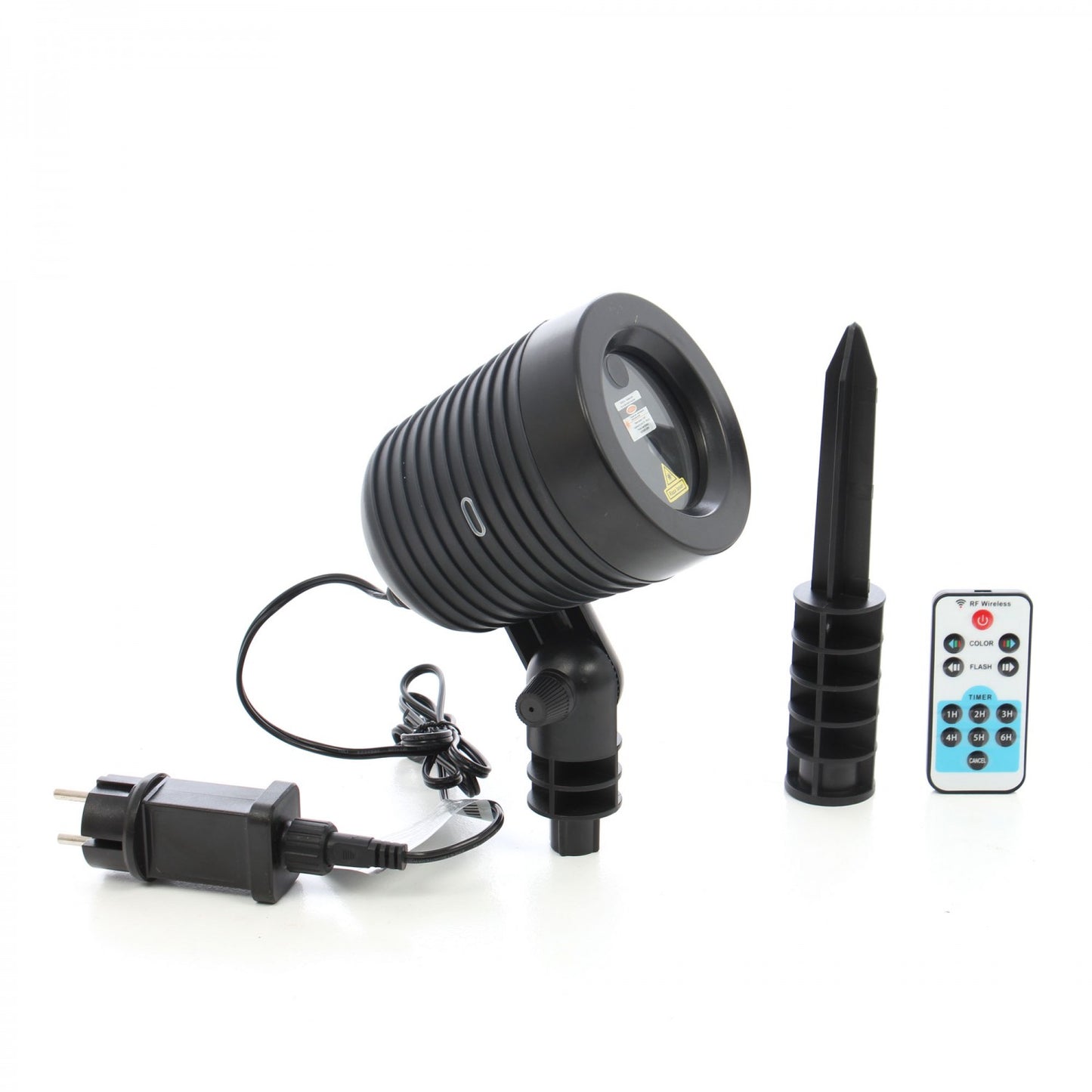 Instalatie Craciun IDL Laser Shower cu telecomanda, pentru iluminarea casei, 9 Functii ce pot oferi un joc de lumini in combinatia de culori rosu si verde