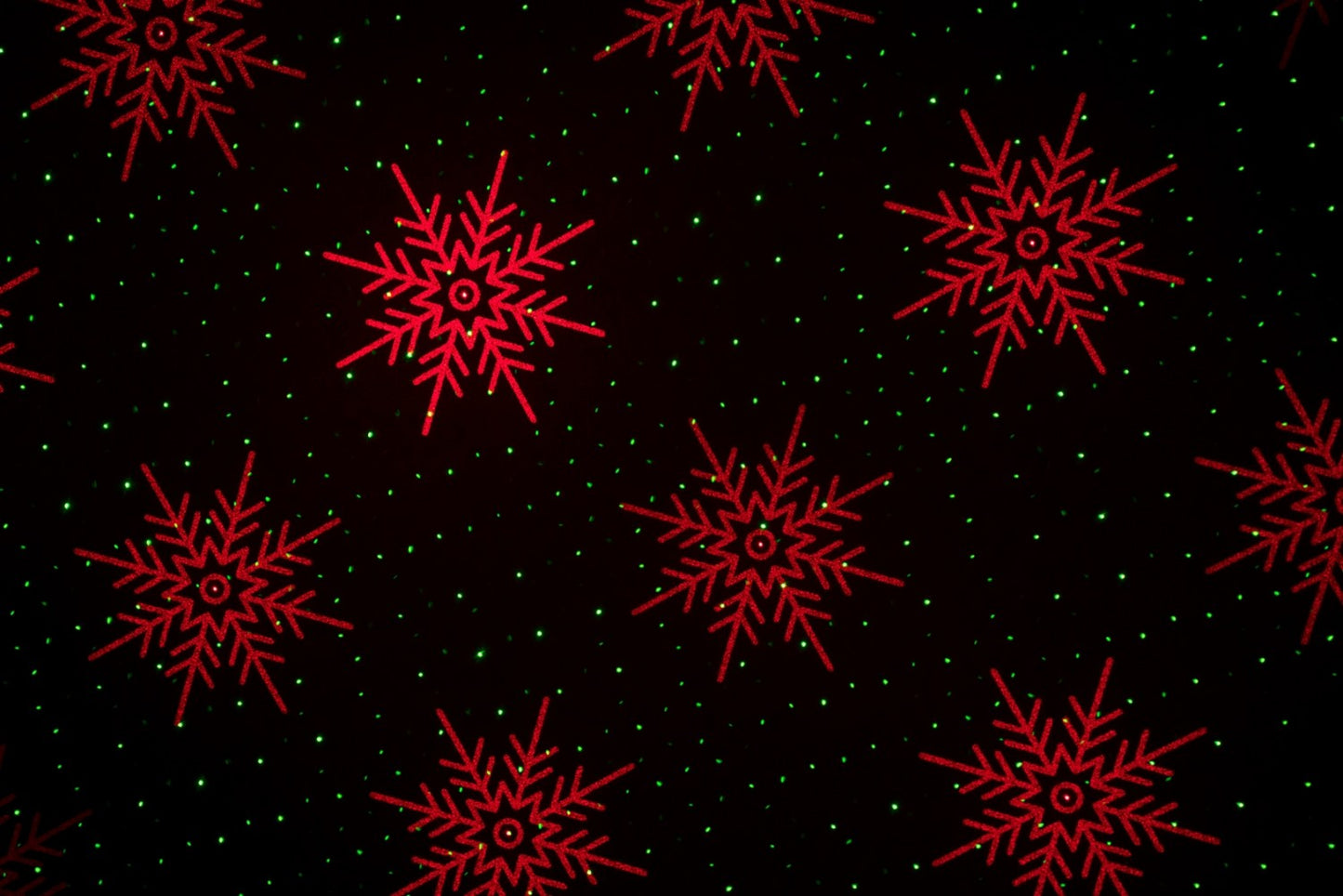 Instalatie Craciun IDL Laser Shower cu Telecomanda ce schimba infatisarea casei realizand diferite proiectii speciale cu lumini in nuante de rosu si verde