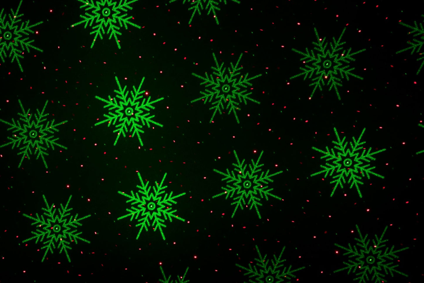 Instalatie Craciun IDL Laser Shower cu Telecomanda ce schimba infatisarea casei realizand diferite proiectii speciale cu lumini in nuante de rosu si verde