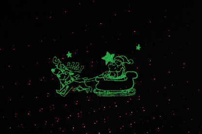 Instalatie Craciun IDL Laser Shower Santa Claus special conceput pentru amenajarea unui spatiu de poveste, cu efecte specifice Sarbatorilor, Grad de protectie IP44