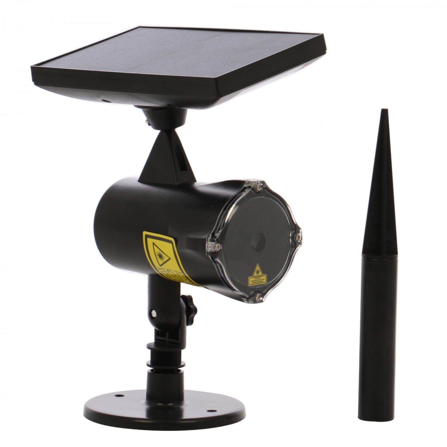 Instalatie Craciun IDL Laser Shower cu Panou Solar ce realizeaza efecte speciale de licurici sclipitori in nuante de rosu si verde, Grad de protectie IP44 rezistent impotriva corpurilor solide