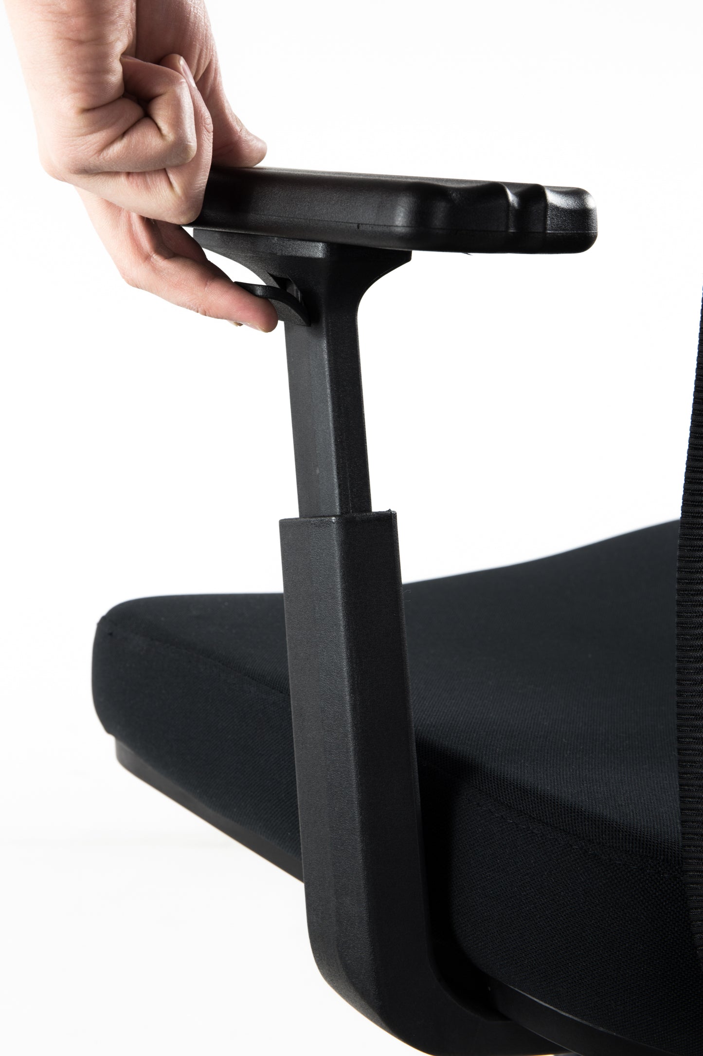 Scaun de birou Rotativ idealSTORE Vito Elite Plus Collection, Echipat cu spuma confortabila, Spate respirabil, Cotiere 3D reglabile, Baza din aluminiu, Posibilitatea inclinarii spatarului pana la 130 , Suport pentru picioare retractabil, Maxim 130 kg