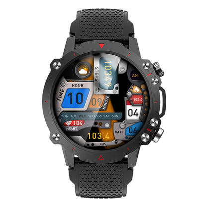 Ceas SmartWatch Skeleton Lux idealSTORE, Display IPS 1.52 inch, Android/IOS, Apel Bluetooth, Mesaje, Retele Solciale, Control Muzica-Camera Fitness Traker, Monitorizare Somn, Oxigenul din Sange, Tensiune Arteriala, Vremea, Pasii, IP67, 100+ Moduri Sport