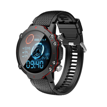 Ceas SmartWatch Skeleton Lux idealSTORE, Display IPS 1.52 inch, Android/IOS, Apel Bluetooth, Mesaje, Retele Solciale, Control Muzica-Camera Fitness Traker, Monitorizare Somn, Oxigenul din Sange, Tensiune Arteriala, Vremea, Pasii, IP67, 100+ Moduri Sport
