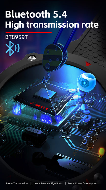 Ceas SmartWatch Skeleton Lux idealSTORE, Display IPS 1.52 inch, Android/IOS, Apel Bluetooth, Mesaje, Retele Solciale, Control Muzica-Camera Fitness Traker, Monitorizare Somn, Oxigenul din Sange, Tensiune Arteriala, Vremea, Pasii, IP67, 100+ Moduri Sport