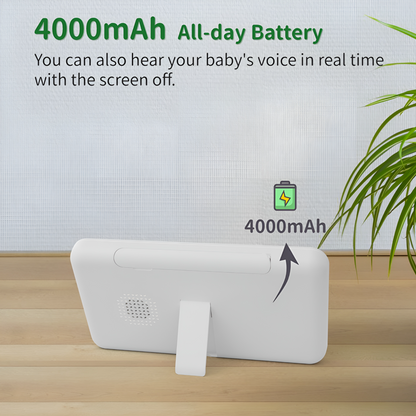 Baby Monitor StarBaby IdealStore, Ecran HD de 5.5 inch, Monitorizare temperatura, Rotire Verticala si Orizontala, Vedere de inalta calitate, Cantece de leagan, Raza mare de actiune pana la 300m, Zoom 4X, Comunicare intre cele 2 dispozitive